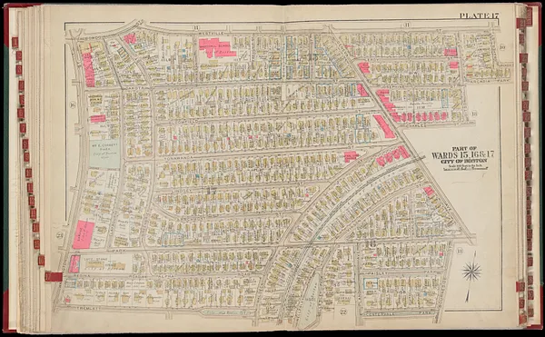 Atlas of the city of Boston, Dorchester : from actual surveys and official plans