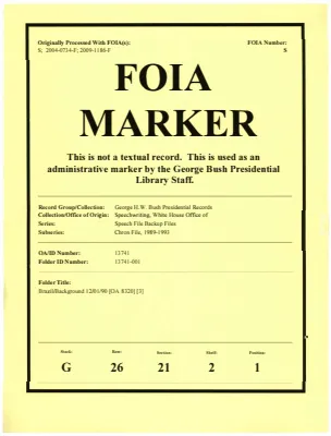 Brazil / Background 12/01/90 [OA 8320] [3]
