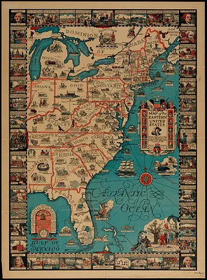 Map of the Eastern United States
