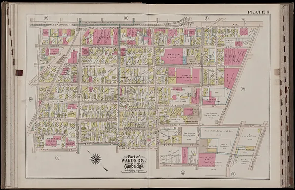 Atlas of the city of Cambridge, Massachusetts