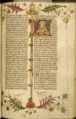 Leaf from Breviary