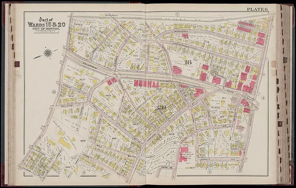Atlas of the city of Boston, Dorchester : from actual surveys and official plans