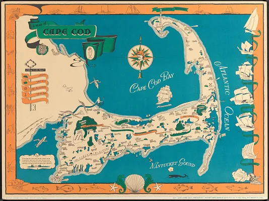 A map of Cape Cod
