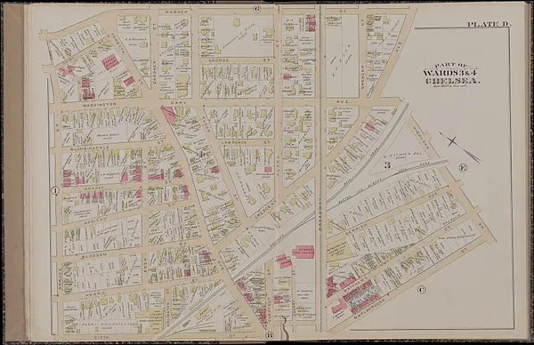 Atlas of the city of Chelsea and the towns of Revere and Winthrop