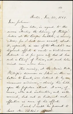 Letter from William Lloyd Garrison, Boston, [Mass.], to Oliver Johson, Dec. 22, 1861