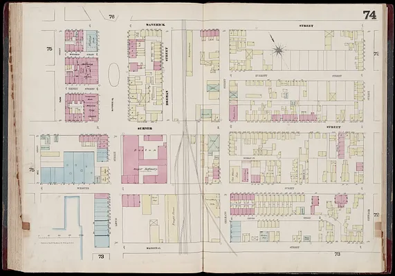 Insurance map of Boston : volume 2