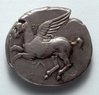 Corinthian Stater: Pegasos (obverse)