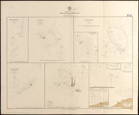 Caribbean Sea--Yucatan, special plans to chart no. 401