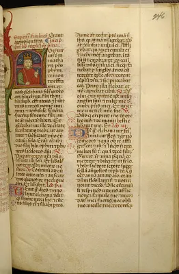 Leaf from Breviary
