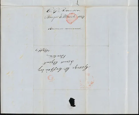 E. G. Rawson to George Coffin, 6 March 1847