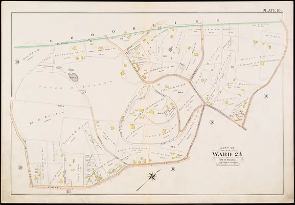 Atlas of the city of Boston, West Roxbury