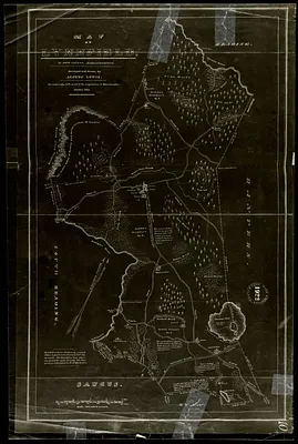 Map of Lynnfield, in Essex County, Massachusetts