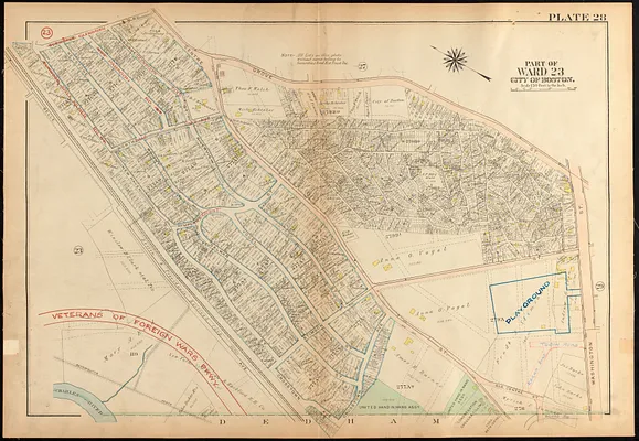 Atlas of the city of Boston, West Roxbury