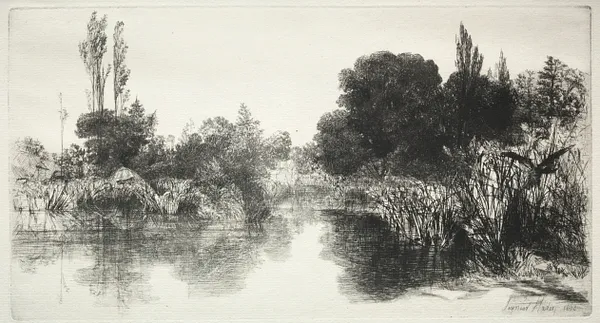 Shere Mill Pond (The Larger Plate)