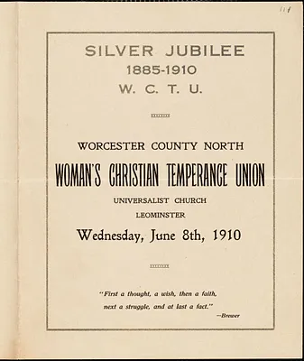 Women’s Christian Temperance Union (W. C. T. U.) of Leominster