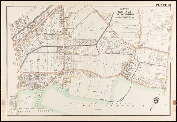 Atlas of the city of Boston, West Roxbury
