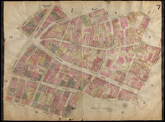 Insurance maps of Boston volume one