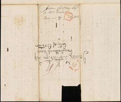 John Godfrey to James P. Austin, 27 July 1833