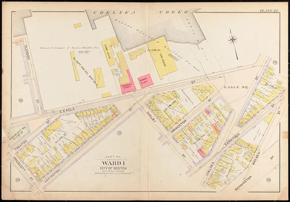 Atlas of the city of Boston, East Boston