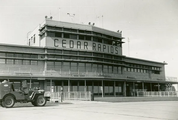 Cedar Rapids Municipal Airport, 1950