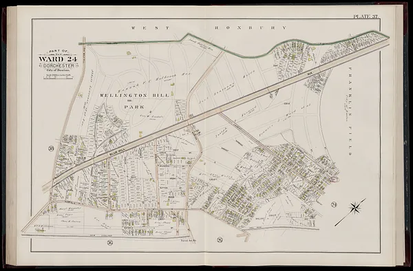Atlas of the city of Boston, Dorchester, Mass., vol. 5 : from actual surveys and official plans