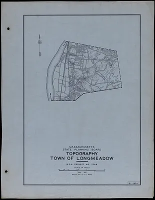 Topography Town of Longmeadow