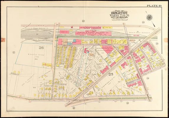 Atlas of the city of Boston, wards 25 & 26, Brighton