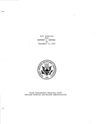 Shepard, Geoffrey C.