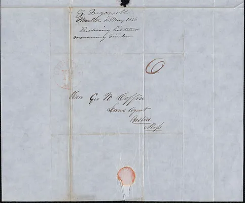 Z. Ingersoll to George Coffin, 16 May 1846