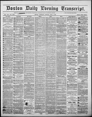Boston Daily Evening Transcript