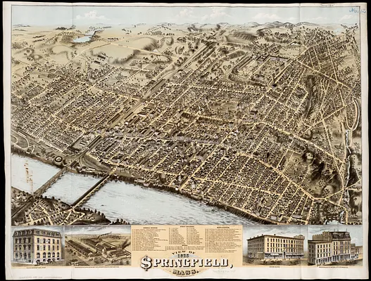 View of Springfield, Mass