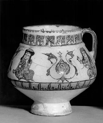 Jug with Four Seated Musicians