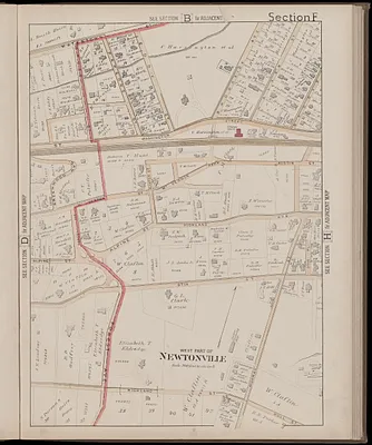 Atlas of the city of Newton, Massachusetts