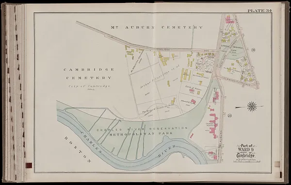 Atlas of the city of Cambridge, Massachusetts