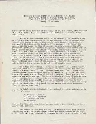 Report, January 23, 1928