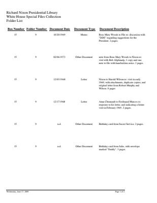 WHSF: Returned, 15-9