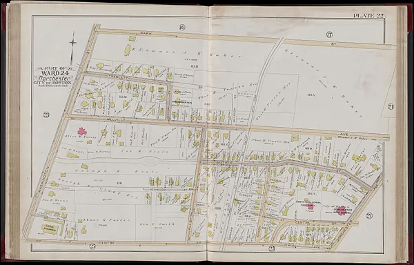 Atlas of the city of Boston, volume five, Dorchester Mass.