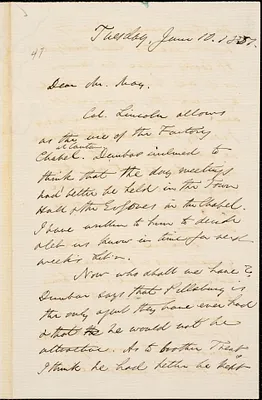 Letter from Edmund Quincy to Samuel May, 1851 June 10