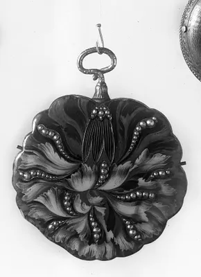Watch with a Case Representing a Peony
