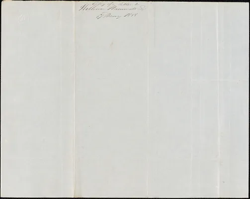 George Coffin to William Hammatt, 19 May 1838