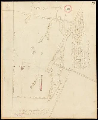 Plan of Fayette (Sterling Plantation) Me, made by Jedediah Prescott, May 21, 1798.