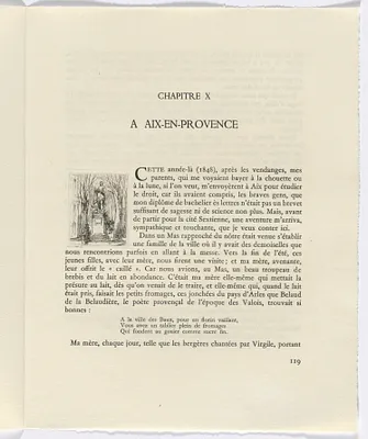 Frédéric Mistral: Mémoires et Recits by Frédéric Mistral: monument (page 119)