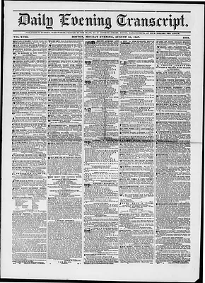 Daily Evening Transcript