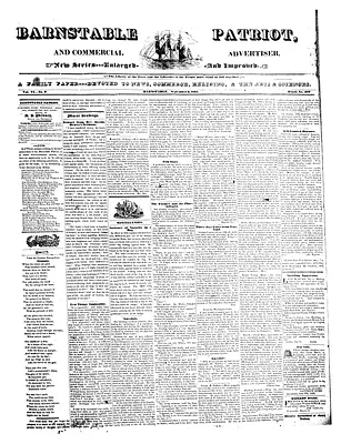 Barnstable Patriot, and Commercial Advertiser