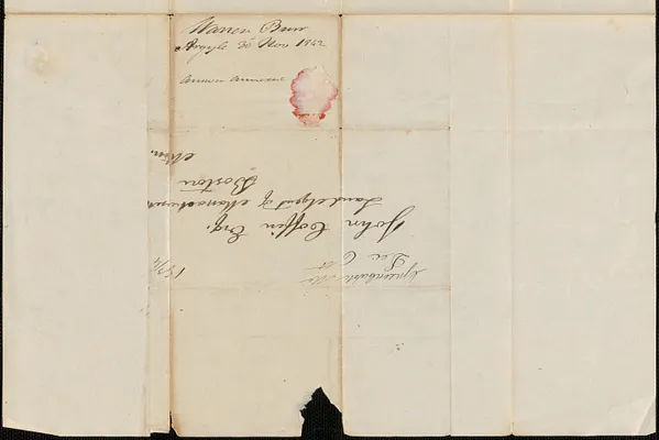 Warren Burr to George Coffin, 30 November 1842