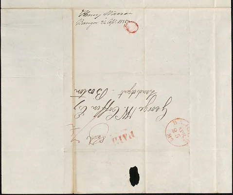 Henry Warren to George Coffin, 24 April 1835