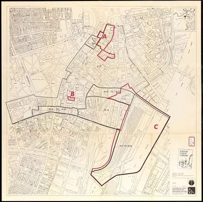 Central business district urban renewal area Massachusetts r-82 A,B,C