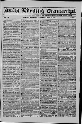 Daily Evening Transcript