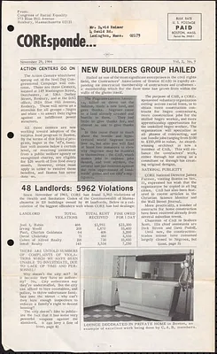 COREspondent, November 1964
