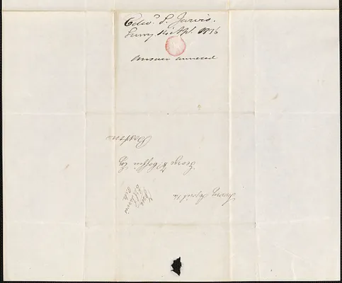 Edward S. Jarvis to George Coffin, 14 April 1836